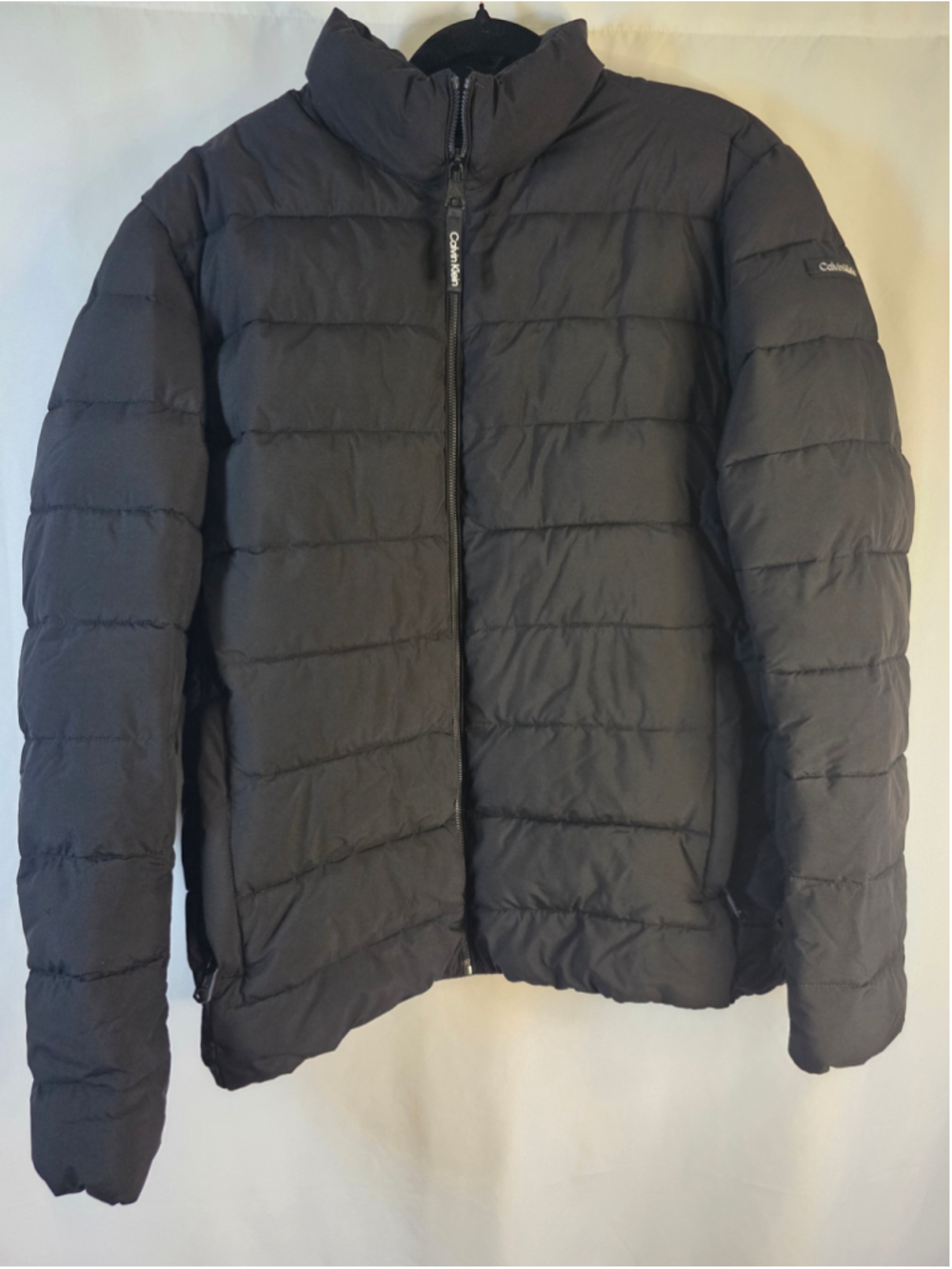 Women's Calvin Klein Black Puffer Jacket Size L